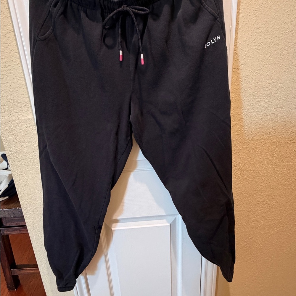 Jolyn Clothing Black Jogger Sweatpants - Picture 2 of 9